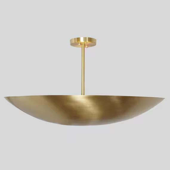6 Light Stilnovo Style Disk Flush mount Ceiling Light Mid Century Sputnik Pendant | Etsy (US)