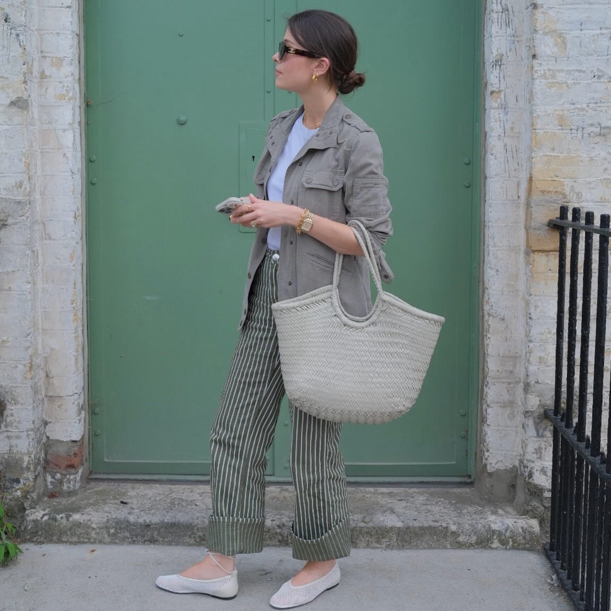 Seventy mochi jeans
Eleven esacket 

#LTKshoecrush #LTKSeasonal #LTKstyletip