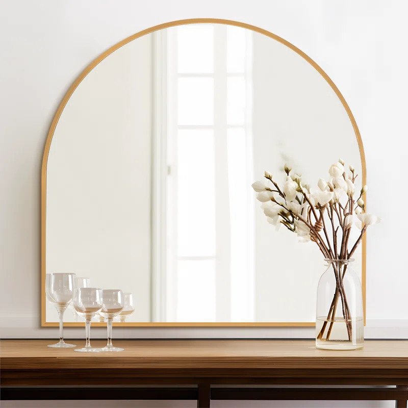 Carine Arched Wall Mirror | Wayfair North America
