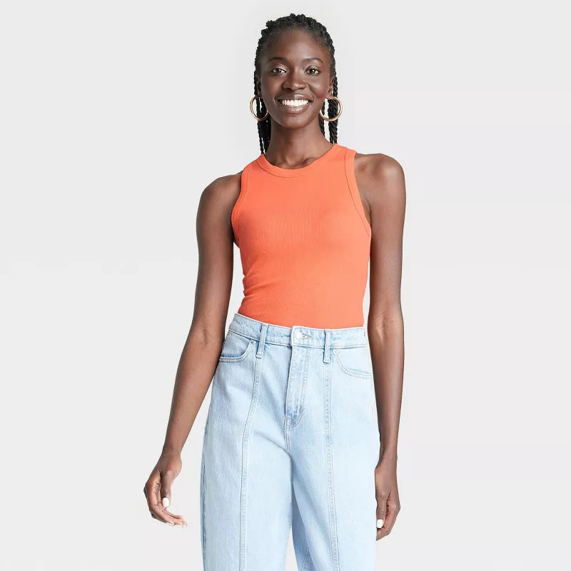 Women's Ribbed Tank Top - A New Day™ | Target