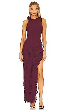 AFRM Airess Dress in Fig from Revolve.com | Revolve Clothing (Global)