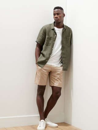 9" Slim Core Temp Short | Banana Republic (US)