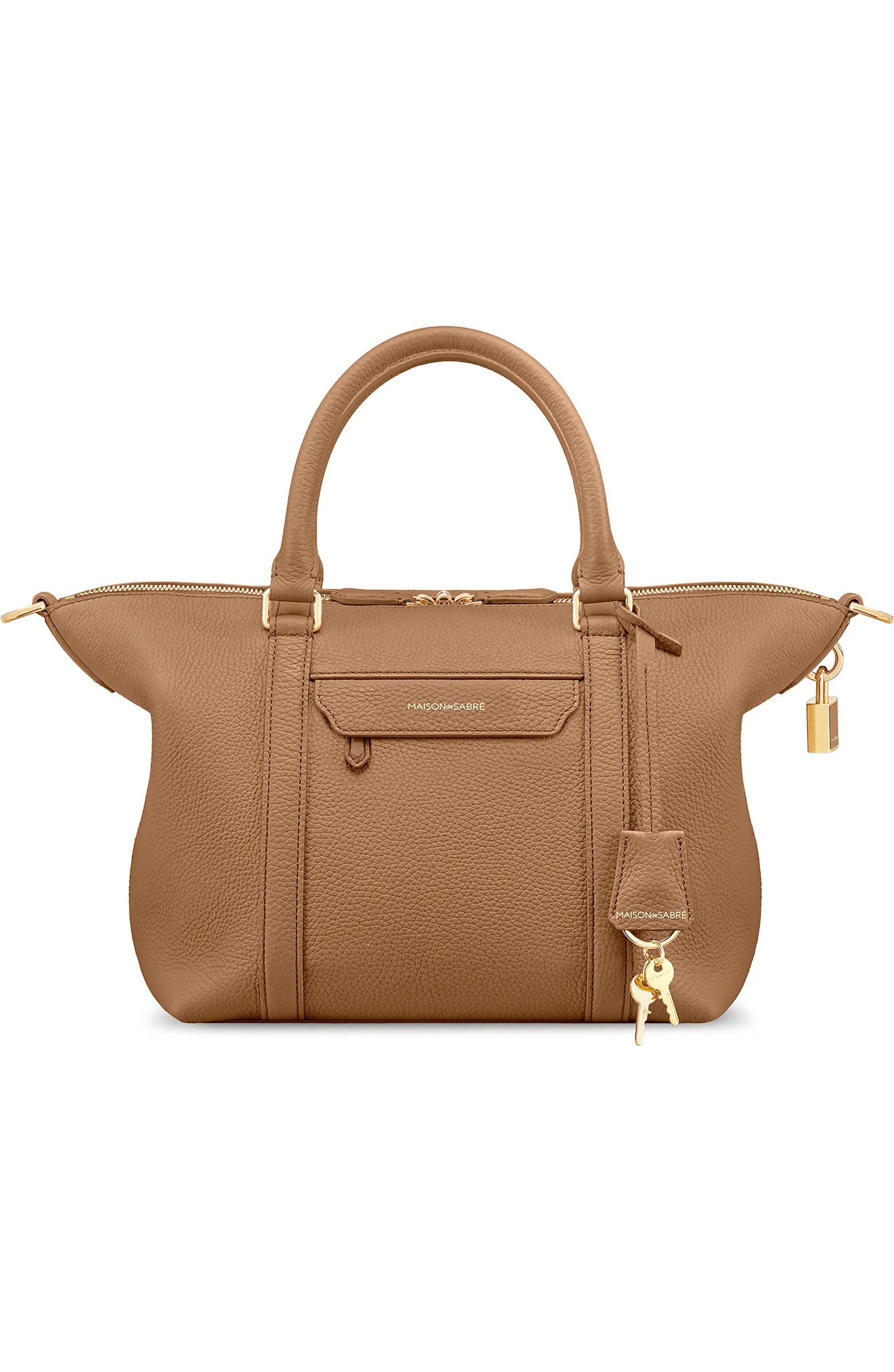 Small Leather Weekender Bag | Nordstrom