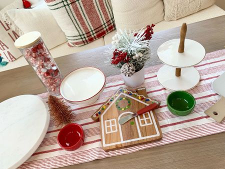 Holiday hosting Christmas tablescape 

#LTKSeasonal #LTKhome #LTKHoliday