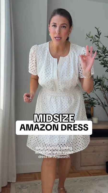 Amazon White Eyelet Dress in size Large

Amazon summer dress | eyelet dress | amazon spring fashion | amazon bachelorette | amazon bachelorette outfits Amazon | amazon fashion | amazon spring dresses |

#LTKU #LTKmidsize #LTKSeasonal