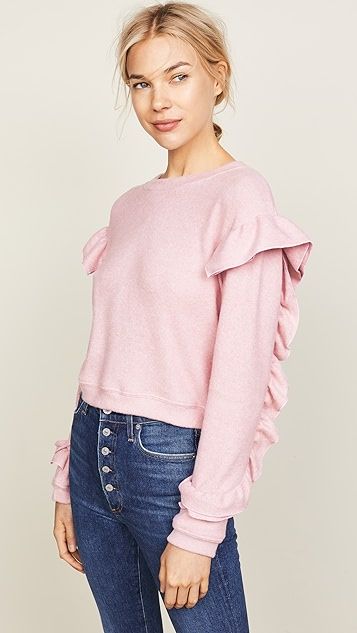 Darlene Ruffle Sweater | Shopbop