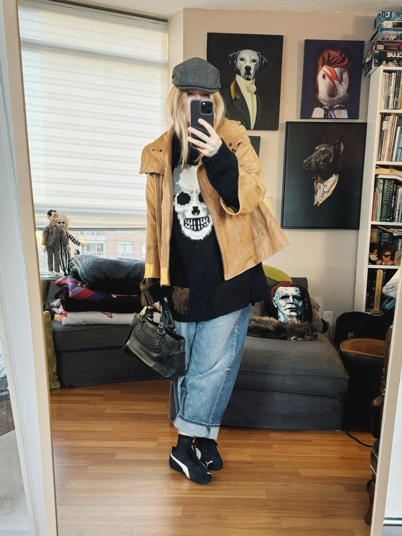 Jacket and bag are vintage   
•
#falllook #vintageceline  #falltrends #torontostylist #StyleOver40  #secondhandFind #fashionstylist #slowfashion #FashionOver40  #MumStyle #genX #genXStyle #shopSecondhand #genXInfluencer #genXblogger #secondhandDesigner #Over40Style #40PlusStyle 

#LTKSeasonal #LTKOver40 #LTKStyleTip