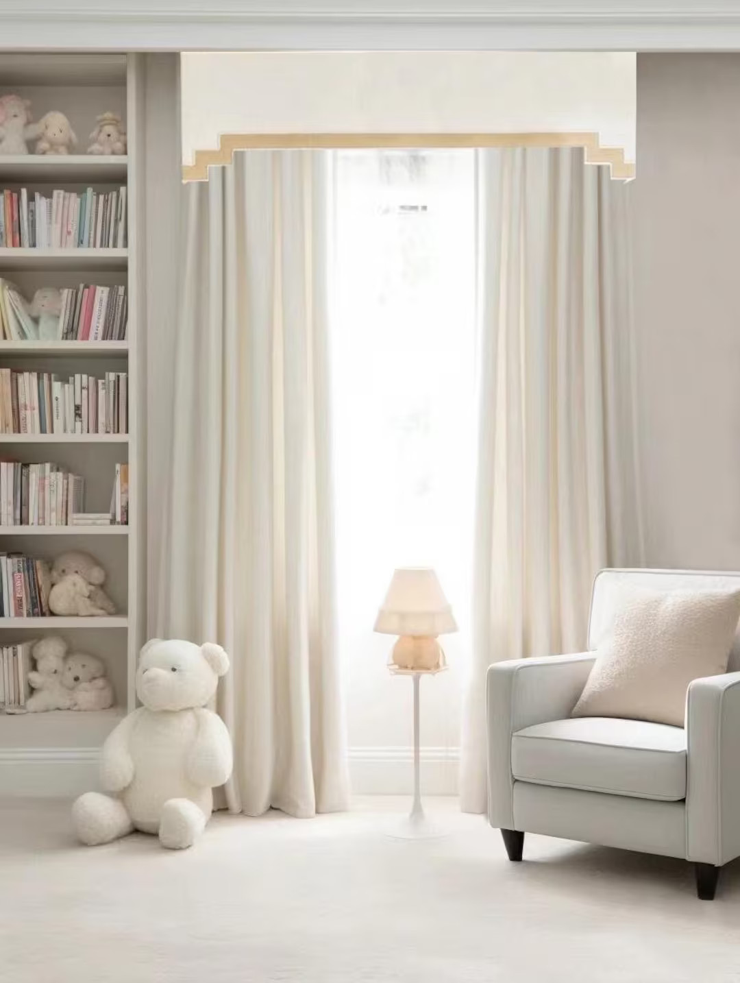 85 Colors,custom Size Window Valance With Track. Custom Valance With Border Trim,window Covering,... | Etsy (US)