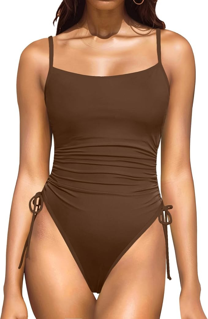 Daci Women's High Cut One Piece Swimsuit - Tummy Control Bathing Suit Sexy Brazilian Swimwear 202... | Amazon (US)