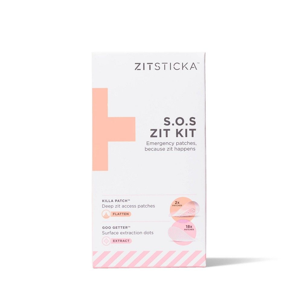 ZitSticka S.O.S Zit Hydrocolloid Pimple Patch Kit - 20ct | Target