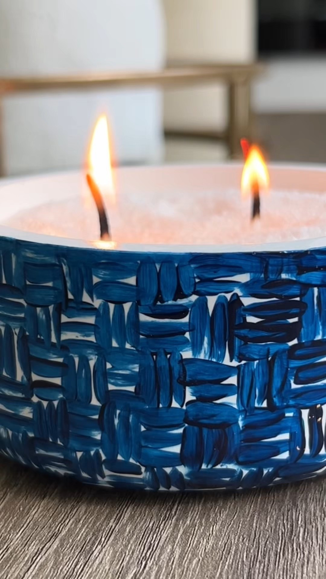 I love experimenting with simple materials.
Turning candle sand into a soft glow with just wicks and a lighter — easy, calming, and unique.

#LTKHome