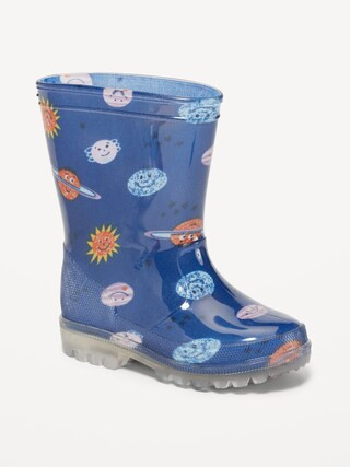 Tall Printed Rain Boots for Toddler Boys | Old Navy (US)