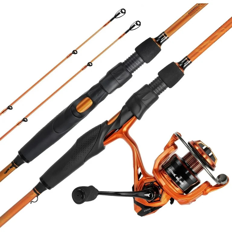 KastKing Spinning Fishing Rod and Reel Combo,Spin-6'8" M-2000 Reel (2pcs+ Extra Tip),IM6 Graphite... | Walmart (US)