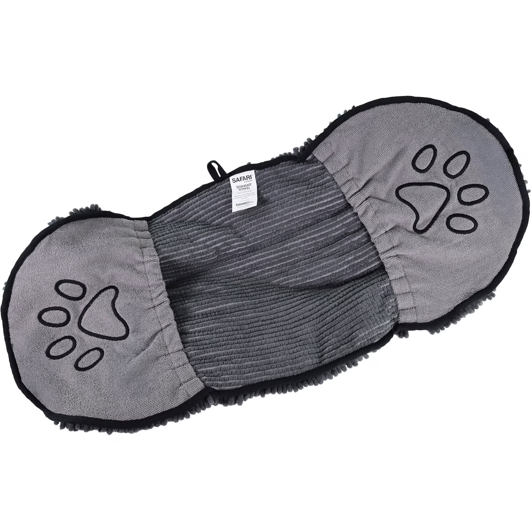Safari Shammy Dog Towel, Grey | Chewy