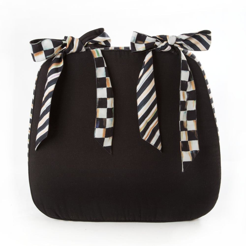 Courtly Check Chair Cushion | MacKenzie-Childs