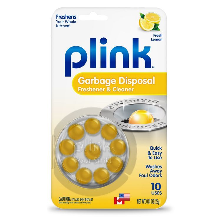 Plink Garbage Disposer Cleaner and Deodorizer - 10ct/0.81oz | Target