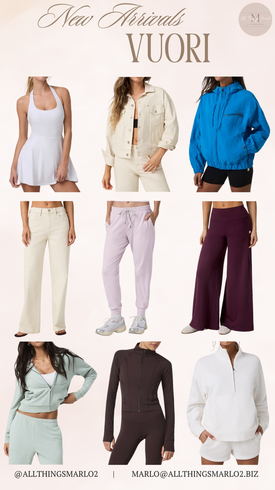 Vuori new arrivals. 

 #LTKSeasonal #LTKWorkwear #LTKTravel