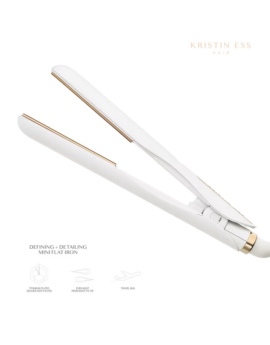 Kristin Ess Hair Defining + Detailing Mini Flat Iron-No color | ASOS (Global)
