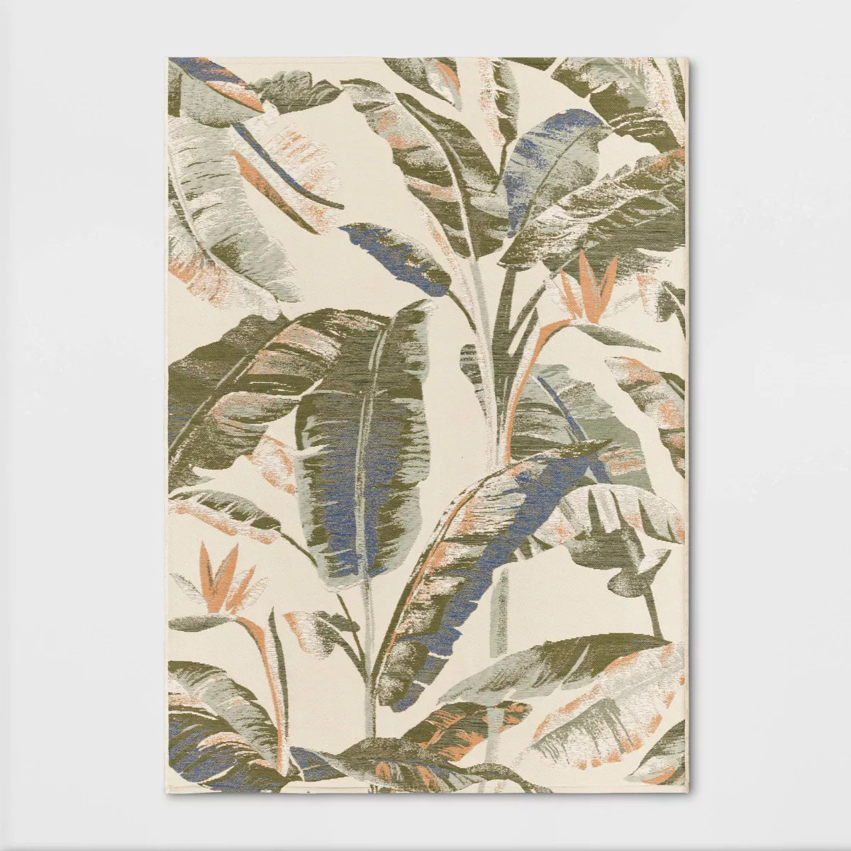 Cavendish Canary Tapestry Rectangular Woven Outdoor Area Rug Multicolor Naturals - Threshold™ | Target