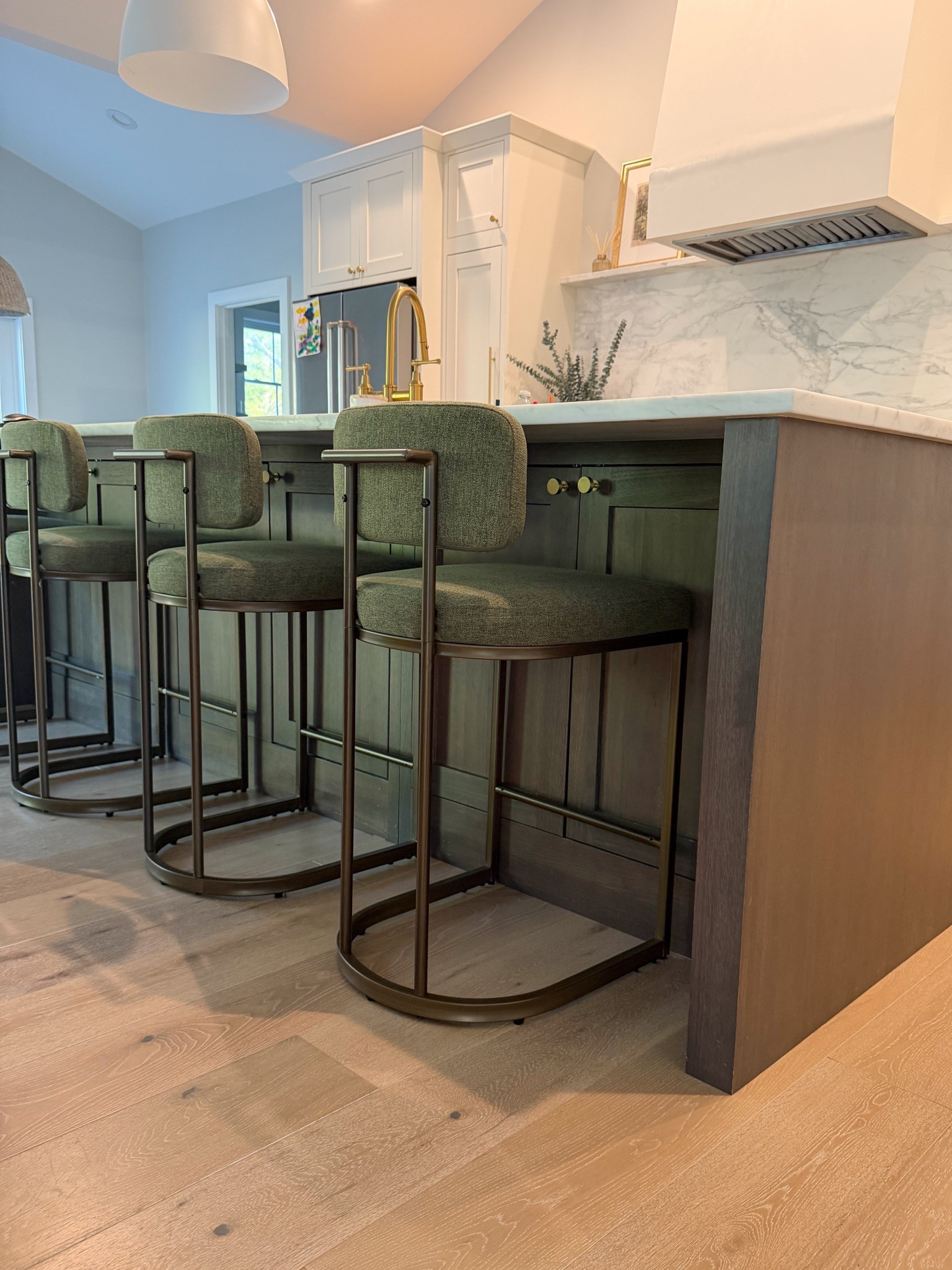 These counter stools are so good & so affordable 💚 I won’t feel guilty when my kids destroy them 😭🤣

• green counter stools, mid century, modern, kitchen decor

#LTKdayinmylife #LTKHome #LTKmomlife