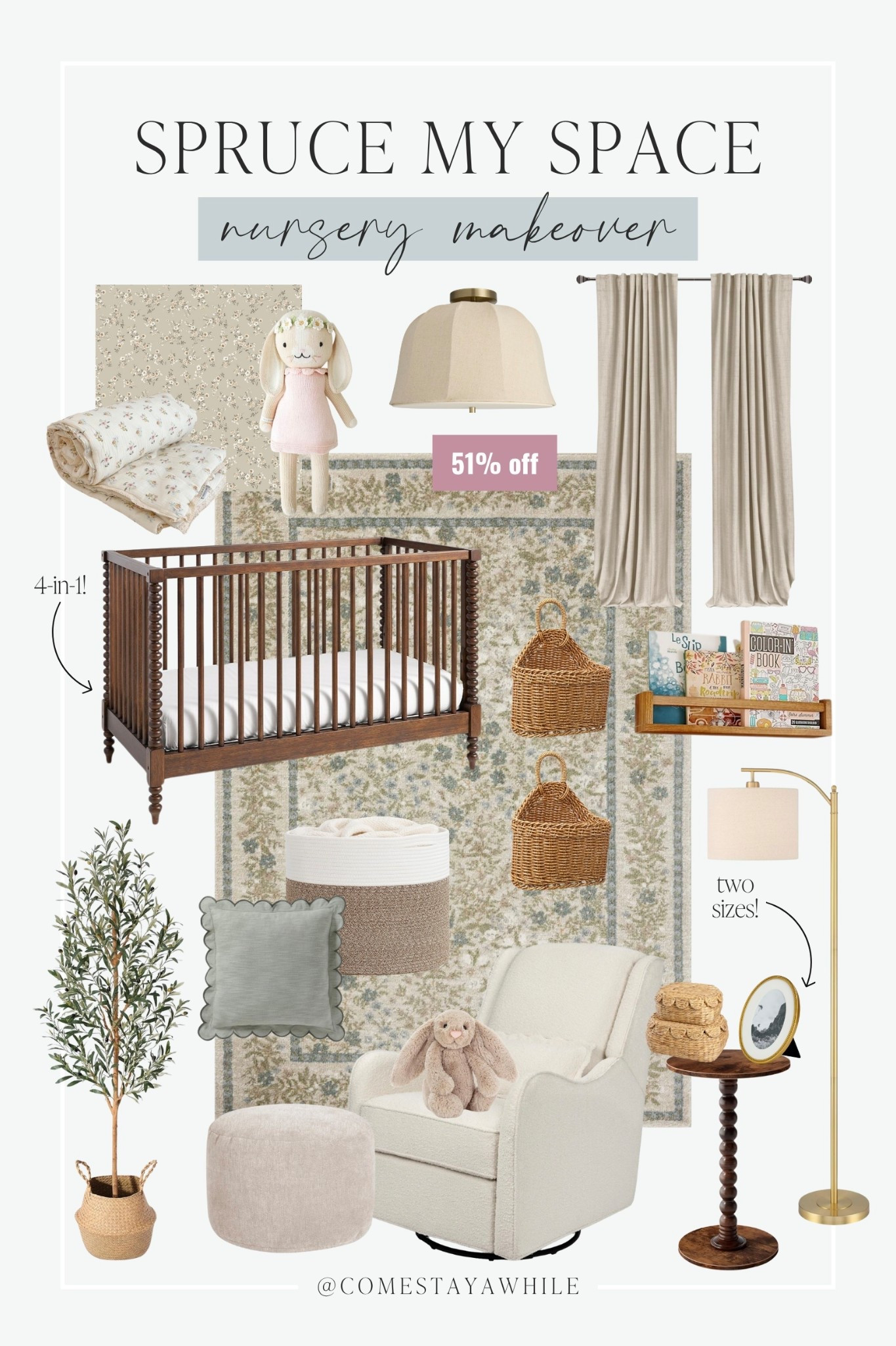 Welcome back to SPRUCE MY SPACE!! A series where I take photos that you submit and show you what I would do if I was designing and decorating! 

Spruce My Space | Vintage Girl Nursery | Neutral Nursery | Crib | Recliner | Area Rug 

Come Stay Awhile, Amanda Vernaci

#LTKHome