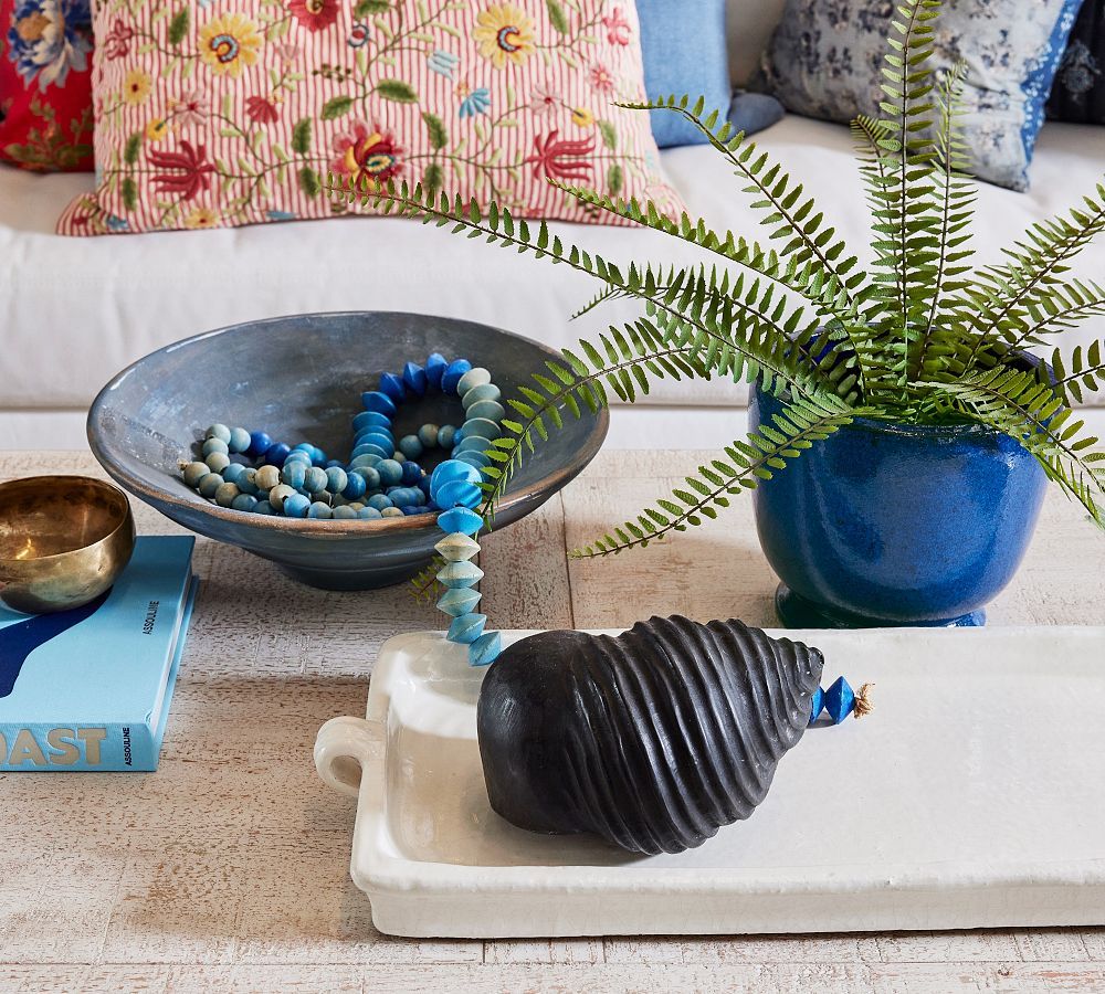 Indigo Artisan Handcrafted Bowl | Pottery Barn (US)