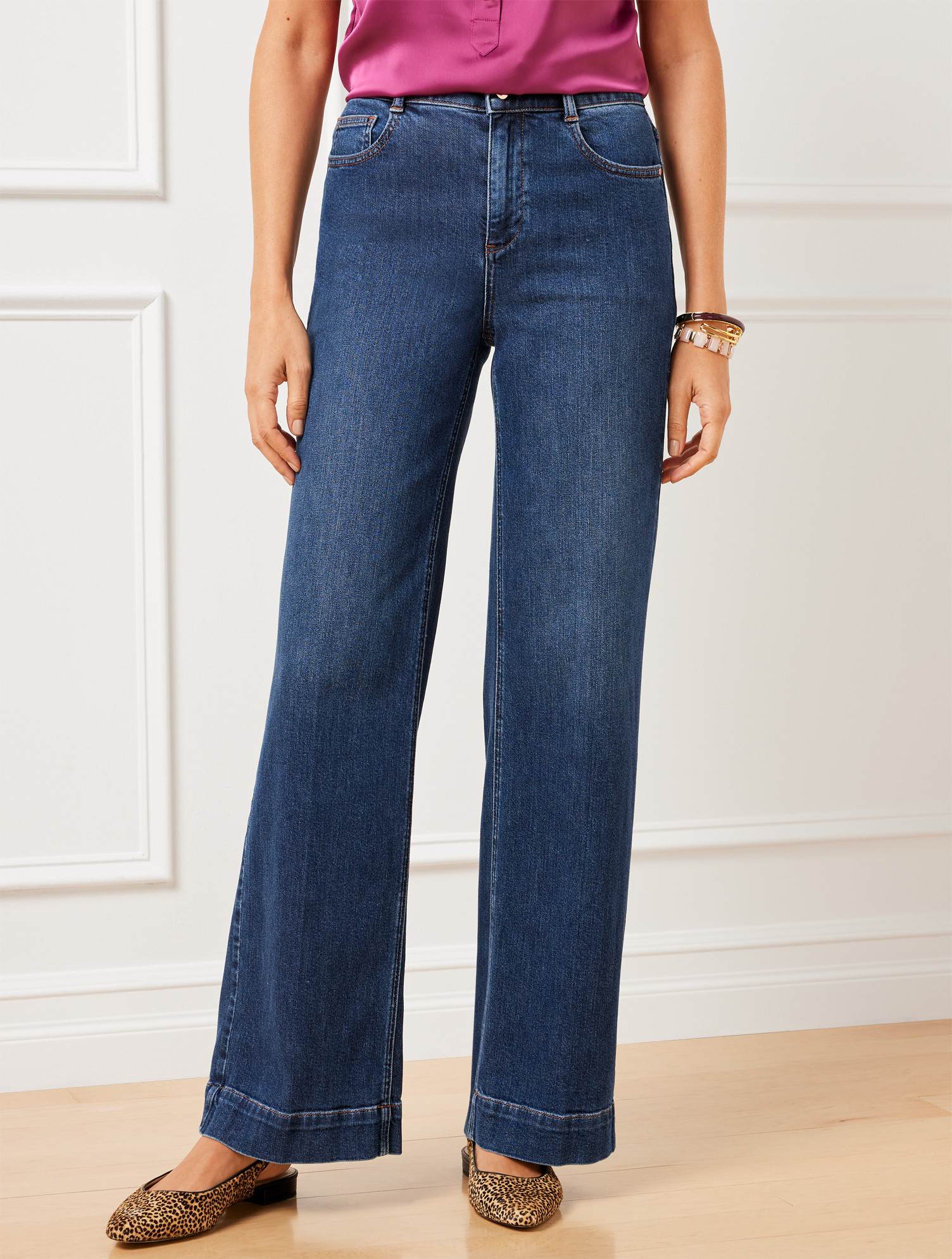Trouser Jeans - Camilla Wash - 2 Talbots | Talbots