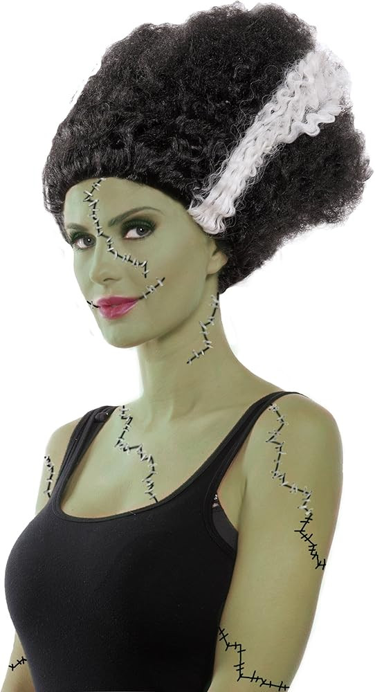 Party King Women's Monster Bride Costume Wig | Amazon (US)