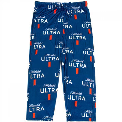 Mens Michelob Ultra Logo All Over Print Lounge Pants - Large | Target