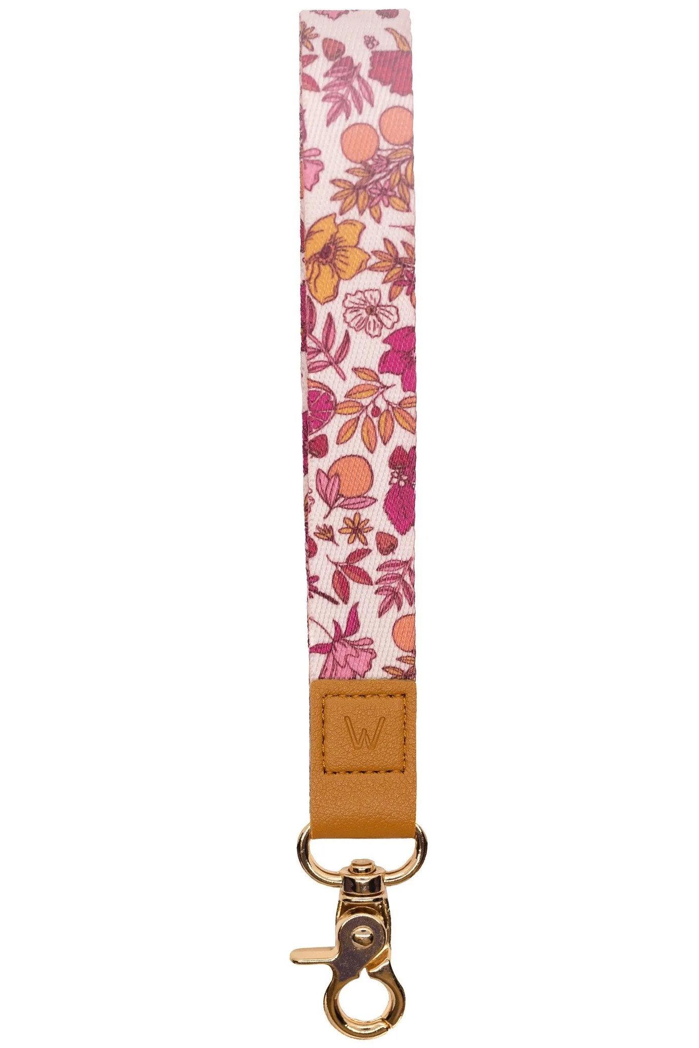 Tropical Floral Wrist Lanyard | Walli Cases