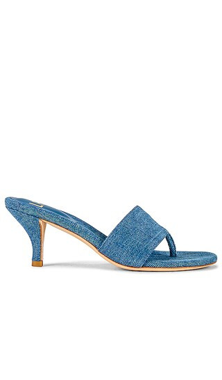 Milly Sandal in Blue | Revolve Clothing (Global)