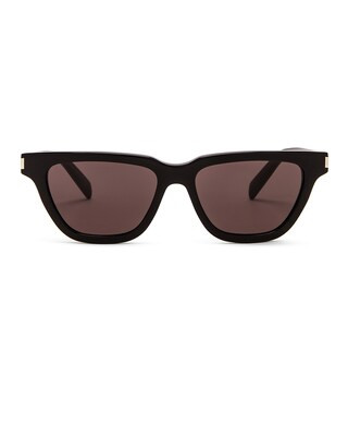 Saint Laurent SL 462 Sulpice Sunglasses in Black | FWRD | FWRD 