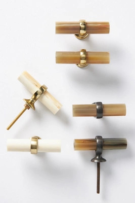 Antler Melody Toggle Knobs, Set of 2 | Anthropologie (US)