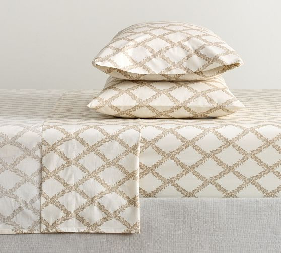 Kravet Woodland Scroll Sheet Set | Pottery Barn (US)