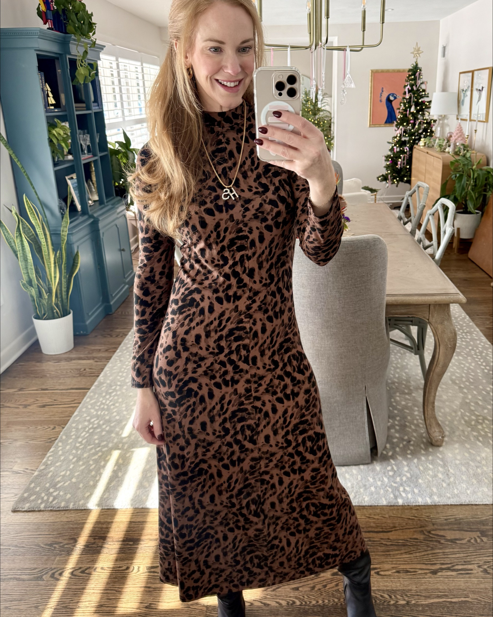 This stretchy leopard turtleneck dress from old navy is sooooo good!! Cozy for going out and looking cute in the cold weather! 

#LTKmomlife #LTKSeasonal #LTKFindsUnder50