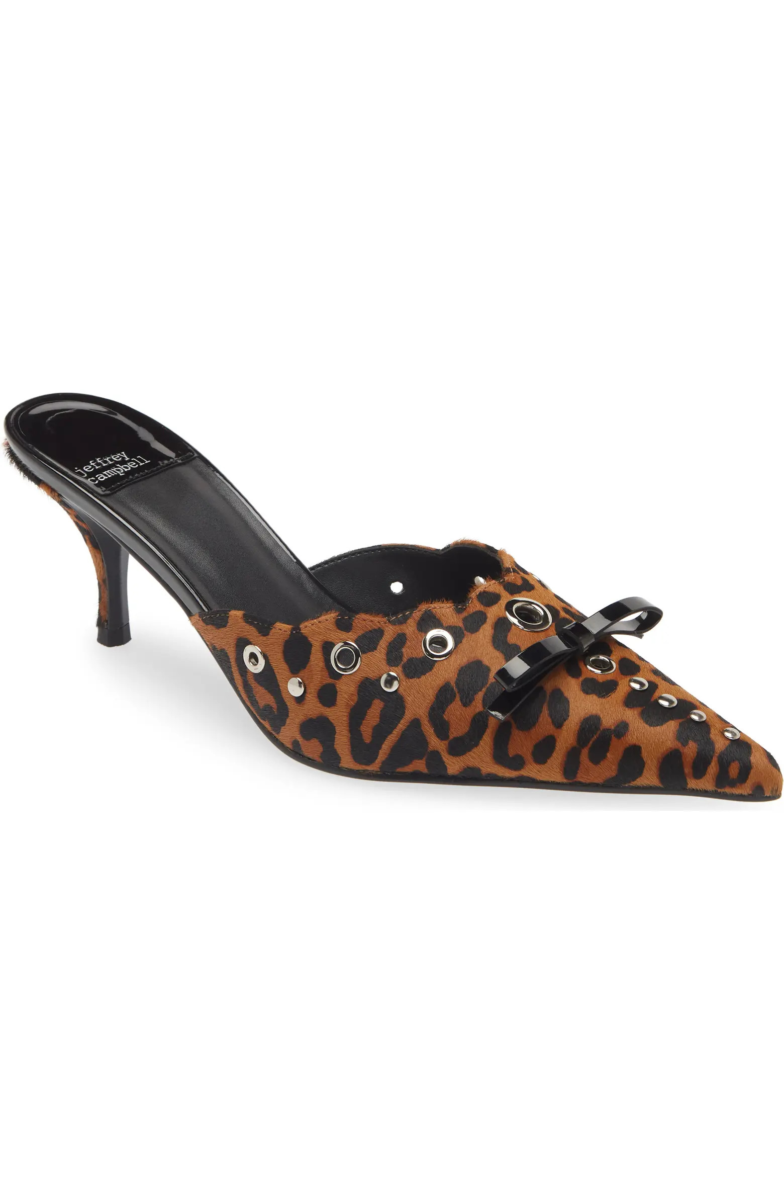 Gratis Genuine Calf Hair Pointed Toe Mule (Women) | Nordstrom