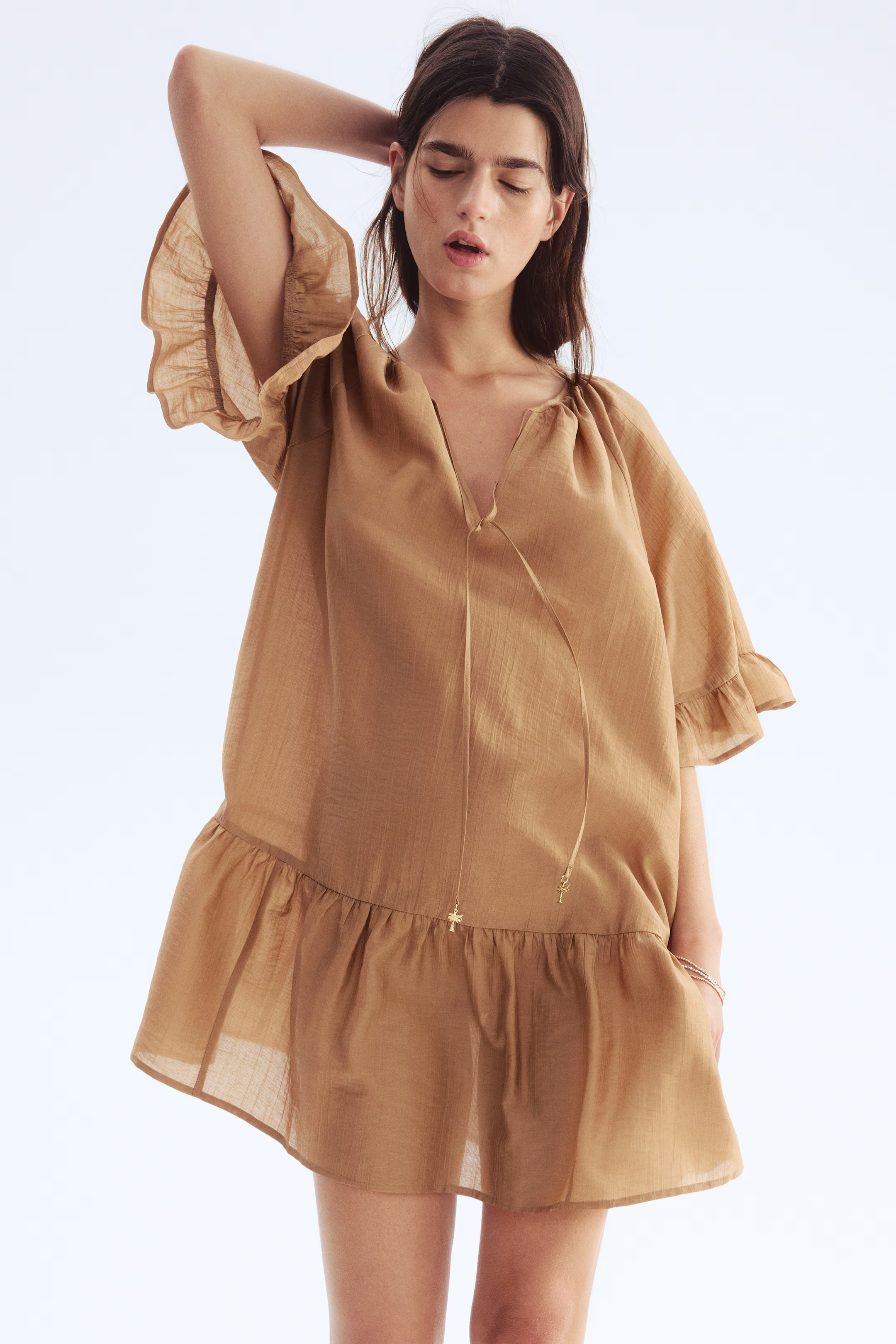 Tie-Detail Tunic Dress | H&M (US + CA)