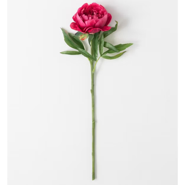 Sullivans Artificial Garden Peony Stem 24"H | Target
