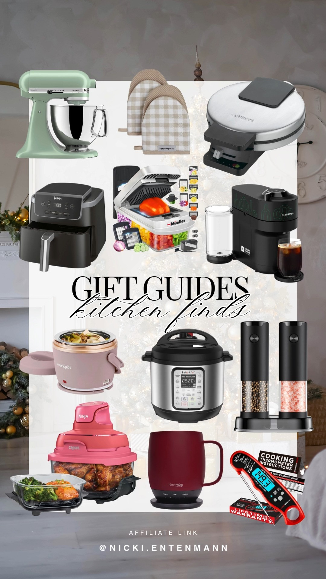 Need a kitchen upgrade? Check out my top picks for kitchen essentials! From air fryers to coffee makers, these must-haves will make cooking a breeze. #KitchenEssentials #AmazonFinds #GiftGuide #GiftIdeas #HomeGoods #CookingLovers														 

 #LTKfoodie #LTKHome #LTKSaleAlert