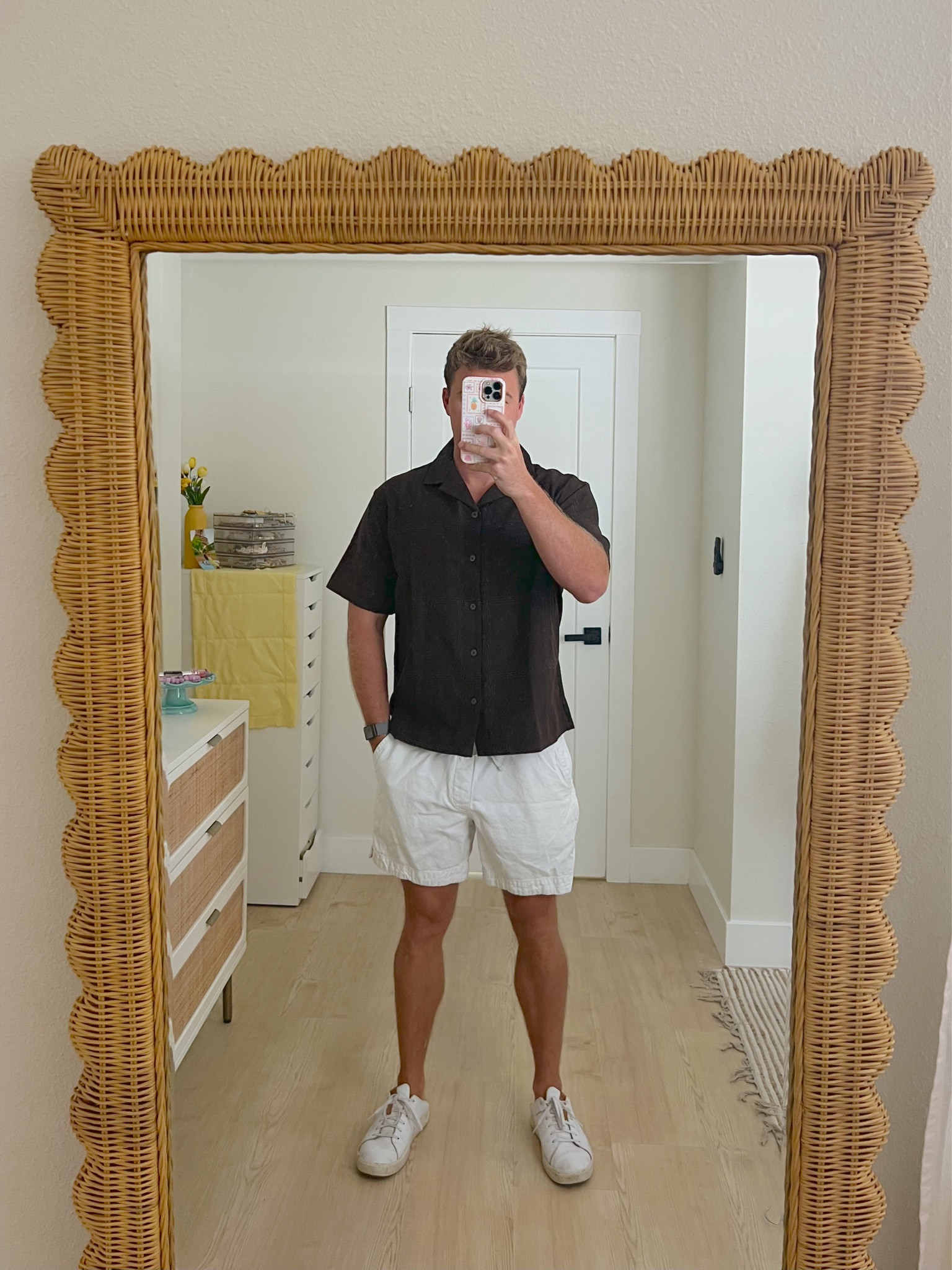 Abercrombie mens summer outfit ideas for him ⭐️ Mr.styledby wearing a large top and a medium shorts at 5’10.

#LTKootd #LTKMens