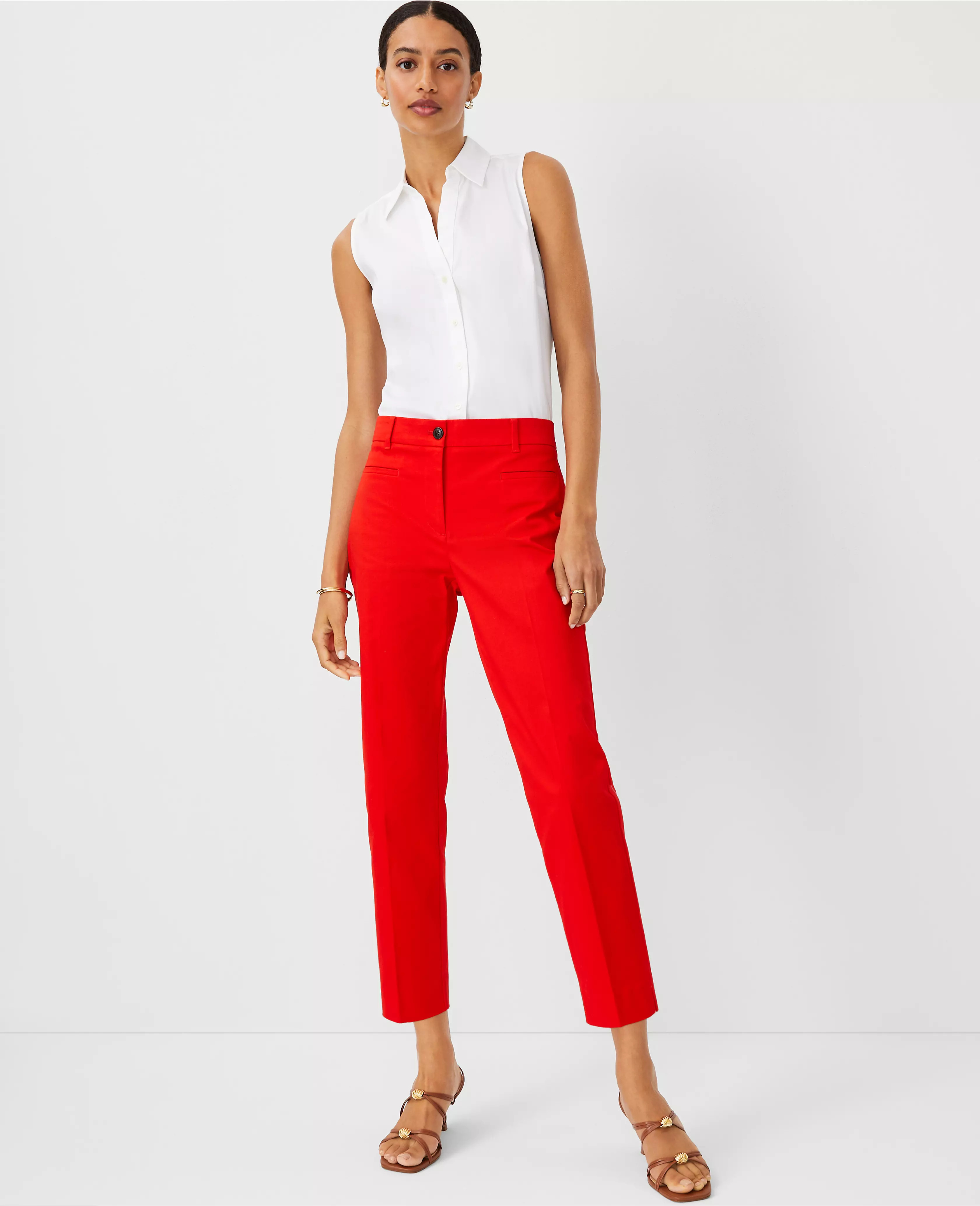 The Cotton Crop Pant | Ann Taylor (US)