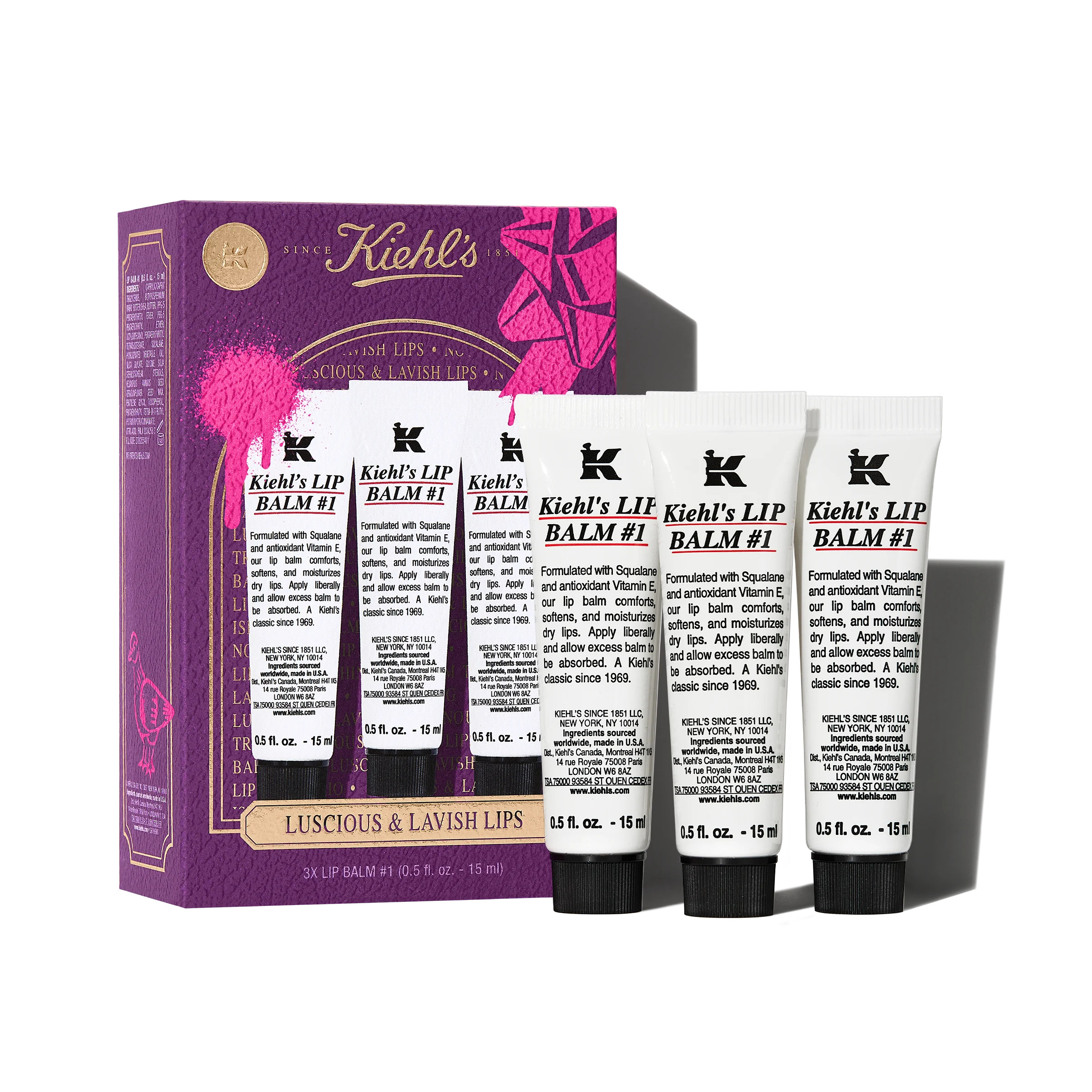 Kiehl's Luscious & Lavish Lips Gift Set- Skincare Set | Kiehl's