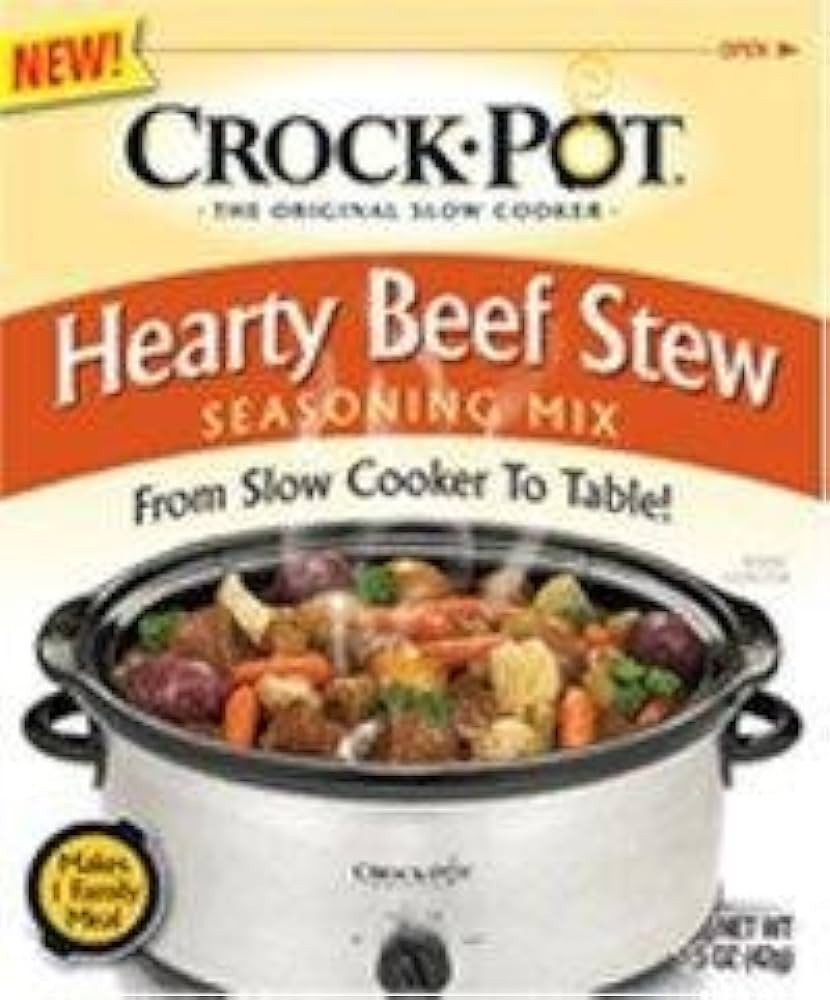Crock Pot Hearty Beef Stew Seasoning Mix (1.5 oz Packets) (Pack of 3) | Amazon (US)