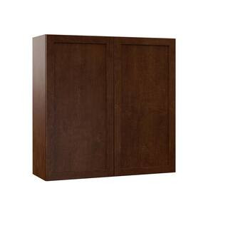Designer Series Soleste Assembled 36x36x12 in. Wall Kitchen Cabinet in Spice | The Home Depot