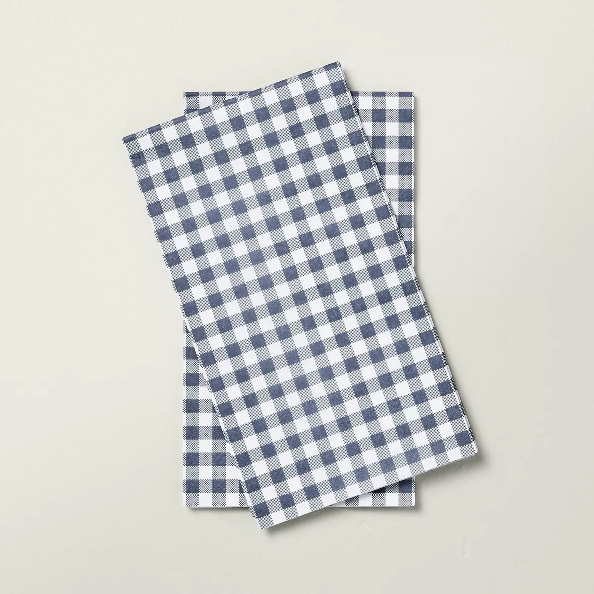 14ct Gingham Paper Guest Towels Blue - Hearth & Hand™ with Magnolia | Target
