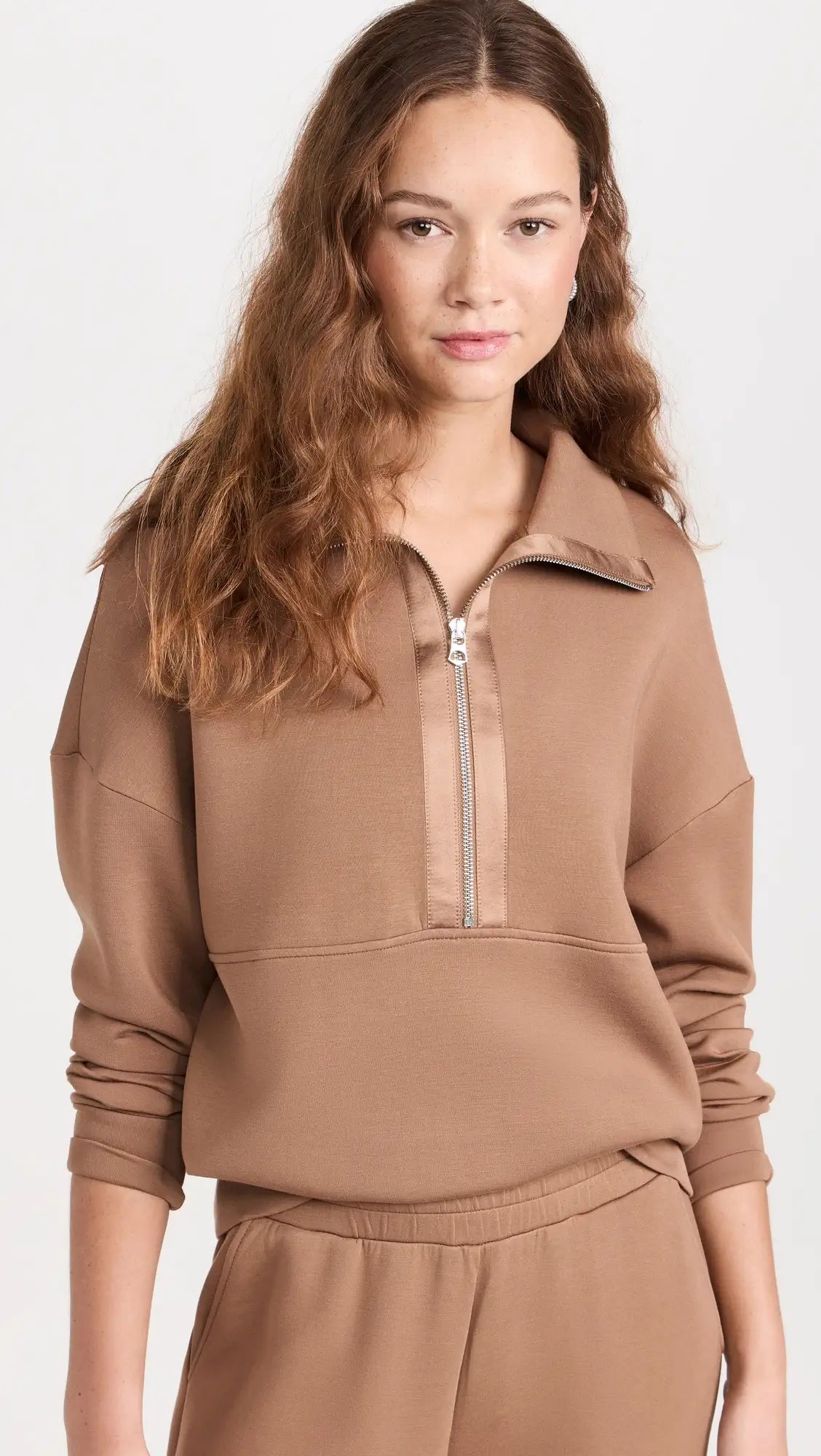 Varley Keller Half Zip Sweatshirt | Shopbop | Shopbop