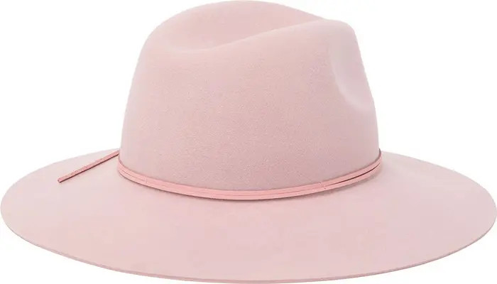 Wide Brim Wool Fedora | Nordstrom Rack