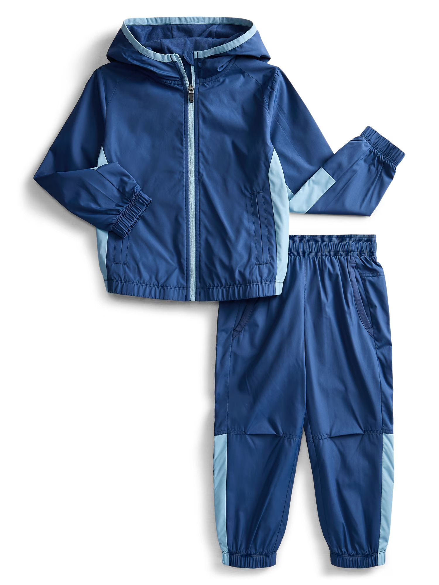 Athletic Works Boys Active Track Jacket and Jogger Pants Set, 2-Piece, Sizes 4-18 & Husky | Walmart (US)
