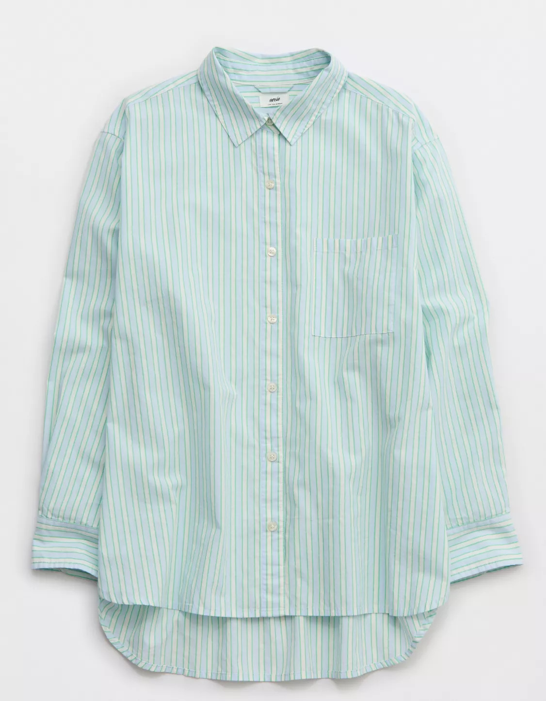 Aerie Poplin PJ-To-Party Shirt | Aerie