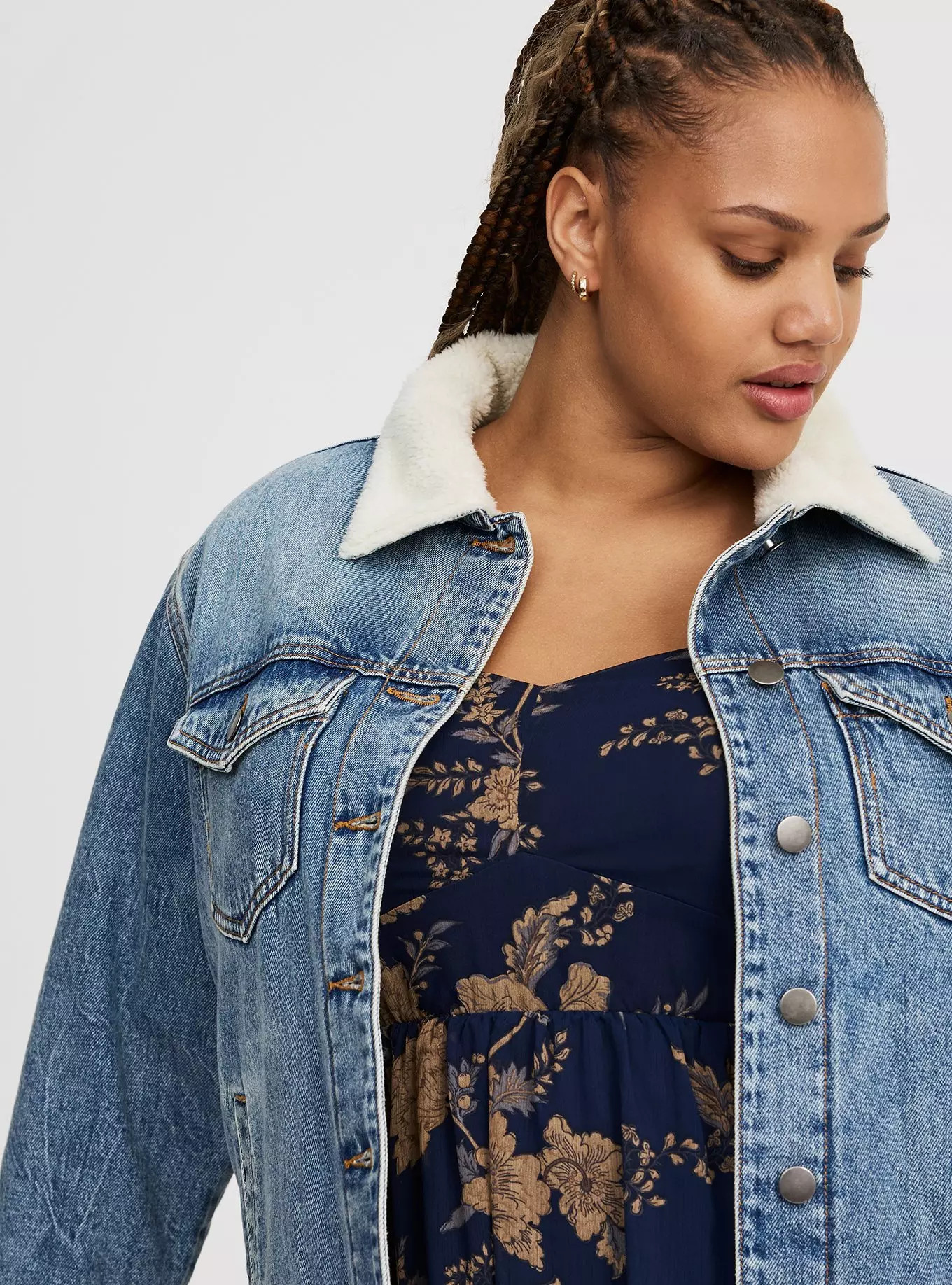 Sherpa Denim Jacket | Torrid (US & Canada)